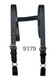 Boston Leather Firefighter "H" Back Suspenders