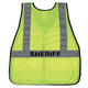 Safety Flag Public Safety Vest w/Silver Stripes