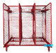 Ready Rack Freestanding Red Rack, Double Side