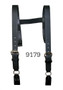 Boston Leather Firefighter "H" Back Suspenders