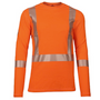 True North Pro Dry Long Sleeve Hi-Vis Orange Shirt