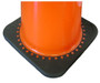 PVC 18" Traffic Safety Cone with 6" Reflective Collar