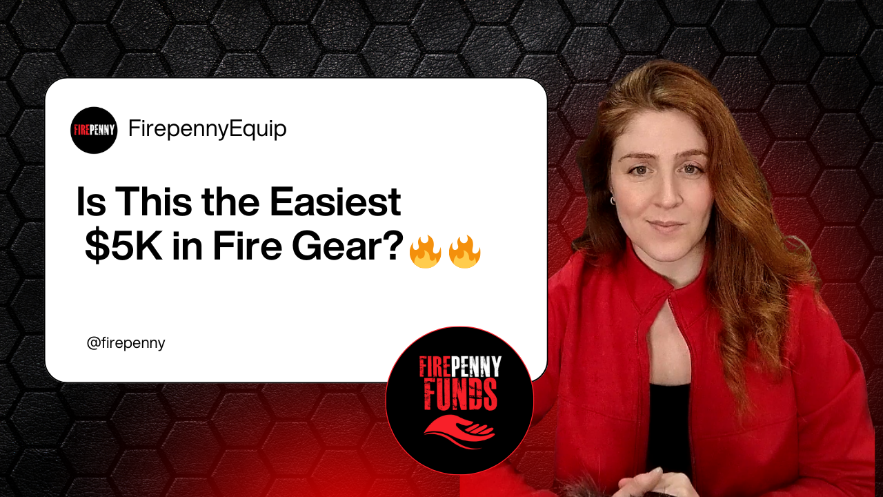 Video guide explaining how Firepenny Funds works and how volunteer fire departments can get $5,000 for equipment