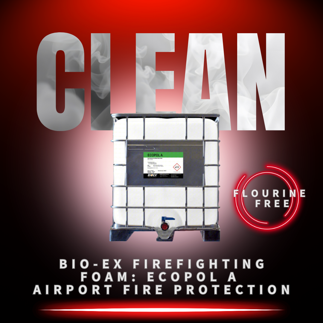 bio ex firefighting foam ecopol a airport fire protection flourine free sold by firepenny
