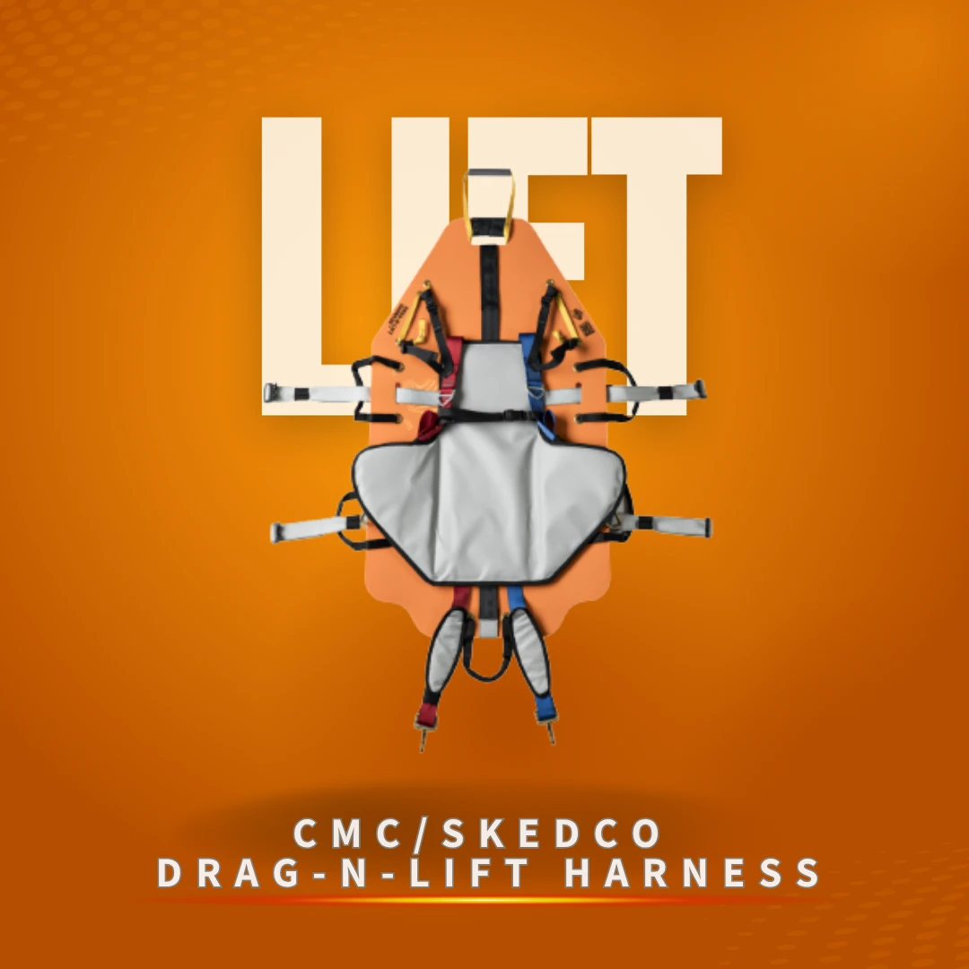 SAR gear sold by firepenny cmc and skedco drag n lift harness