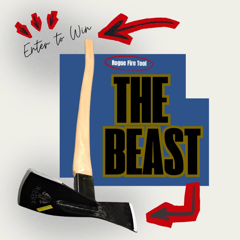 rogue fire tool the beast giveaway firepenny firefighter gear giveaway