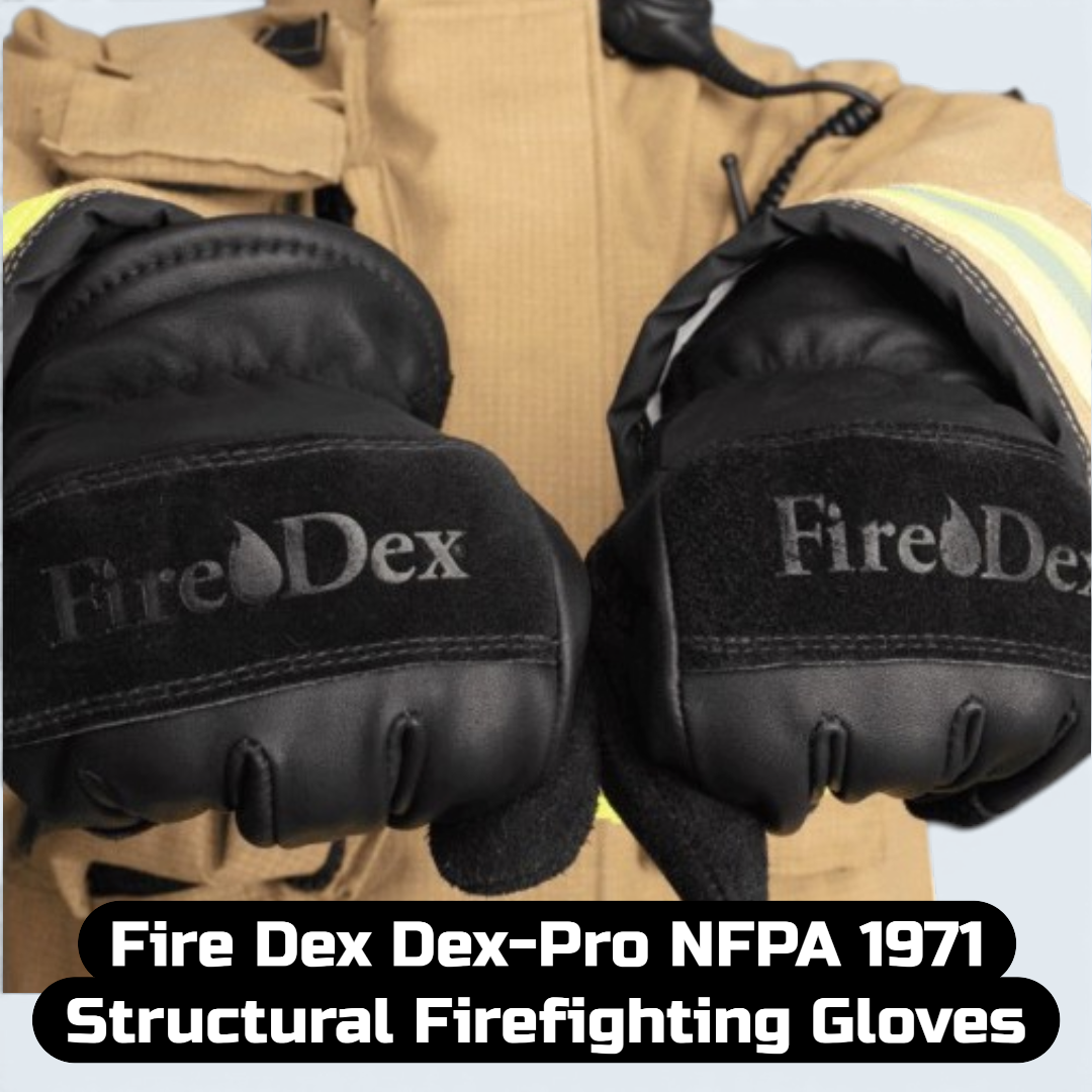 Fire Dex Dex-Pro NFPA 1971 Structural Firefighting Gloves, Gauntlet
