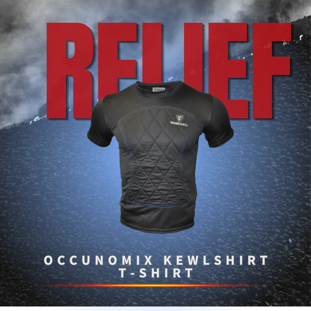 firepenny sells occunomix kewlshirt fire firefighter on scene relief