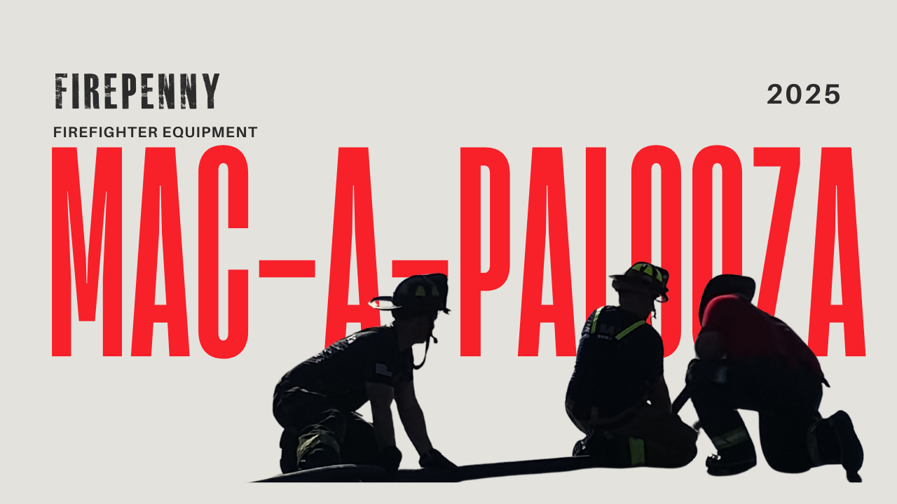 firepenny firefighter equipment video of macapalooze 2025 firefighter training video