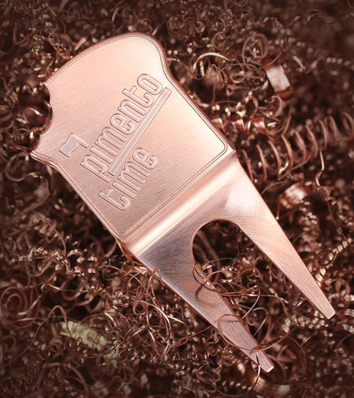 Copper Twisty Single Prong Divot Tool CNC Creations