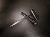 Ventilation Black Aluminium Handle, Black pvd