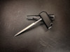 Ventilation Black Aluminium Handle, Satin