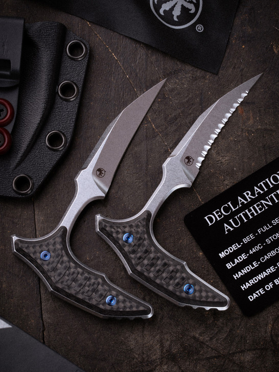 Bee Carbon   Full Serrated 