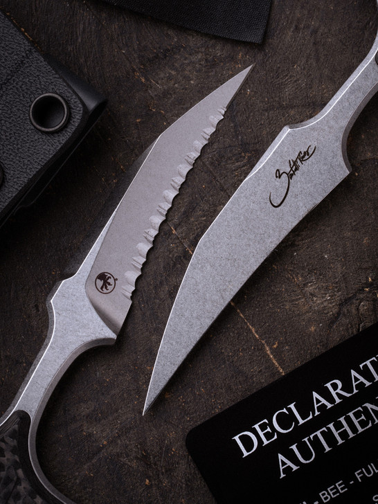 Bee Carbon   Full Serrated 