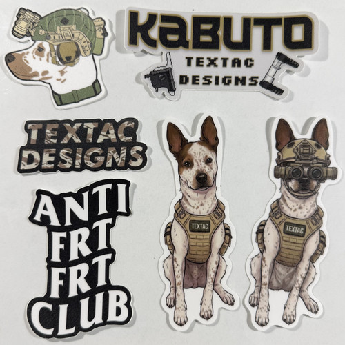 TexTac Designs Sticker Pack