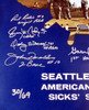 1969 Inaugural Season Seattle Pilots Autographed 16x20 Photo With 15 Total Signatures Including Jim Bouton #/69 PSA/DNA Stock #1015