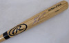 Ronald Acuna Jr. Autographed Blonde Rawlings Baseball Bat Atlanta Braves Beckett BAS Stock #181315