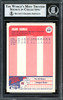 Frank Thomas Autographed 1990 Fleer Update Rookie Card #U-87 Chicago White Sox Beckett BAS Stock #185215