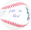 Ronald Acuna Jr. Autographed Official MLB Baseball Atlanta Braves "2018 NL ROY" Beckett BAS Stock #185592