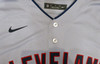 Cleveland Indians Shane Bieber Autographed Gray Nike Jersey Size XL "Go Tribe" Beckett BAS Stock #187725