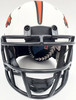 Steve Atwater Autographed Denver Broncos Lunar Eclipse White Speed Mini Helmet Beckett BAS QR Stock #192620