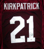 Alabama Crimson Tide Dre Kirkpatrick Autographed Red Jersey PSA/DNA RookieGraph Stock #29381