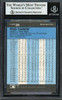 Rod Carew Autographed 1986 Fleer Star Sticker Card #20 California Angels Beckett BAS Stock #193247