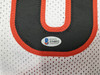 Portland Trail Blazers Damian Lillard Autographed White Jersey Beckett BAS Stock #195902