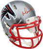 Matt Ryan Autographed Atlanta Falcons Flash Silver Speed Mini Helmet Beckett BAS QR Stock #197080