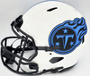 Derrick Henry Autographed Tennessee Titans Lunar Eclipse White Full Size Authentic Speed Helmet "2027 Yds-2020" Beckett BAS QR Stock #197129