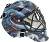 Chris Driedger Autographed Seattle Kraken Blue Mini Goalie Mask Fanatics Holo Stock #200292