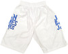 Jon Bones Jones Autographed White Boxing Trunks Beckett BAS QR Stock #200323