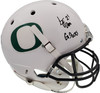 LaMichael James Autographed Oregon Ducks White Full Size Helmet "Go Ducks" PSA/DNA Stock #72894