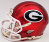 Herschel Walker Autographed Georgia Bulldogs Flash Red Speed Mini Helmet Beckett BAS QR Stock #202150