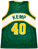 Seattle Supersonics Shawn Kemp Autographed Green Jersey MCS Holo Stock #202427