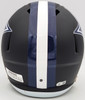 Ezekiel Elliott Autographed Dallas Cowboys Flat Matte Black Full Size Replica Speed Helmet Beckett BAS QR Stock #203005