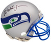 Walter Jones Autographed Seattle Seahawks Gray Mini Helmet MCS Holo Stock #203085