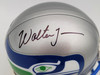 Walter Jones Autographed Seattle Seahawks Gray Mini Helmet MCS Holo Stock #203085