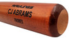 CJ Abrams Autographed Brown Rawlings Game Model Bat San Diego Padres Beckett BAS QR Stock #203556