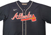 Atlanta Braves Ronald Acuna Jr. Autographed Blue Nike Jersey Size XL Beckett BAS Stock #205685