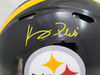 Kenny Pickett Autographed Pittsburgh Steelers Black Full Size Authentic Speed Helmet Beckett BAS QR Stock #205920