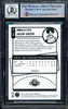Jalen Green Autographed 2021-22 NBA Hoops Rookie Card #218 Houston Rockets Auto Grade Gem Mint 10 Beckett BAS Stock #205942