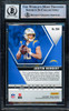 Justin Herbert Autographed 2020 Panini Mosaic Rookie Card #204 Los Angeles Chargers Auto Grade Gem Mint 10 Beckett BAS Stock #206088