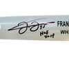 Frank Thomas Autographed Gray Rawlings Game Model Bat Chicago White Sox "HOF 2014" Beckett BAS Witness Stock #208242