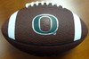 Marcus Mariota Autographed Brown Nike Logo Football Oregon Ducks MM Holo Stock #87158