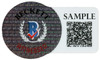 Freddie Freeman Autographed Red & Blue Marucci Game Model Bat Atlanta Braves "21 WS Champs" Beckett BAS QR Stock #209155