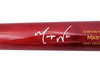 Masyn Winn Autographed Cherry & Grey Victus Pro-Reserve Maple Bat St. Louis Cardinals Beckett BAS Witness Stock #209526
