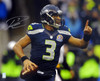 Russell Wilson Autographed 16x20 Photo Seattle Seahawks RW Holo Stock #88006