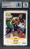 Gary Payton Autographed 1990-91 Fleer Update Rookie Card #U-92 Seattle Supersonics Auto 10 (Off-Center) Beckett BAS Stock #210481