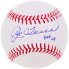 Joe Torre Autographed Official MLB Baseball New York Yankees "HOF 14" Beckett BAS Witness Stock #210822